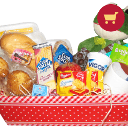 CESTA DE CAFÉ DA MANHÃ IAKAS